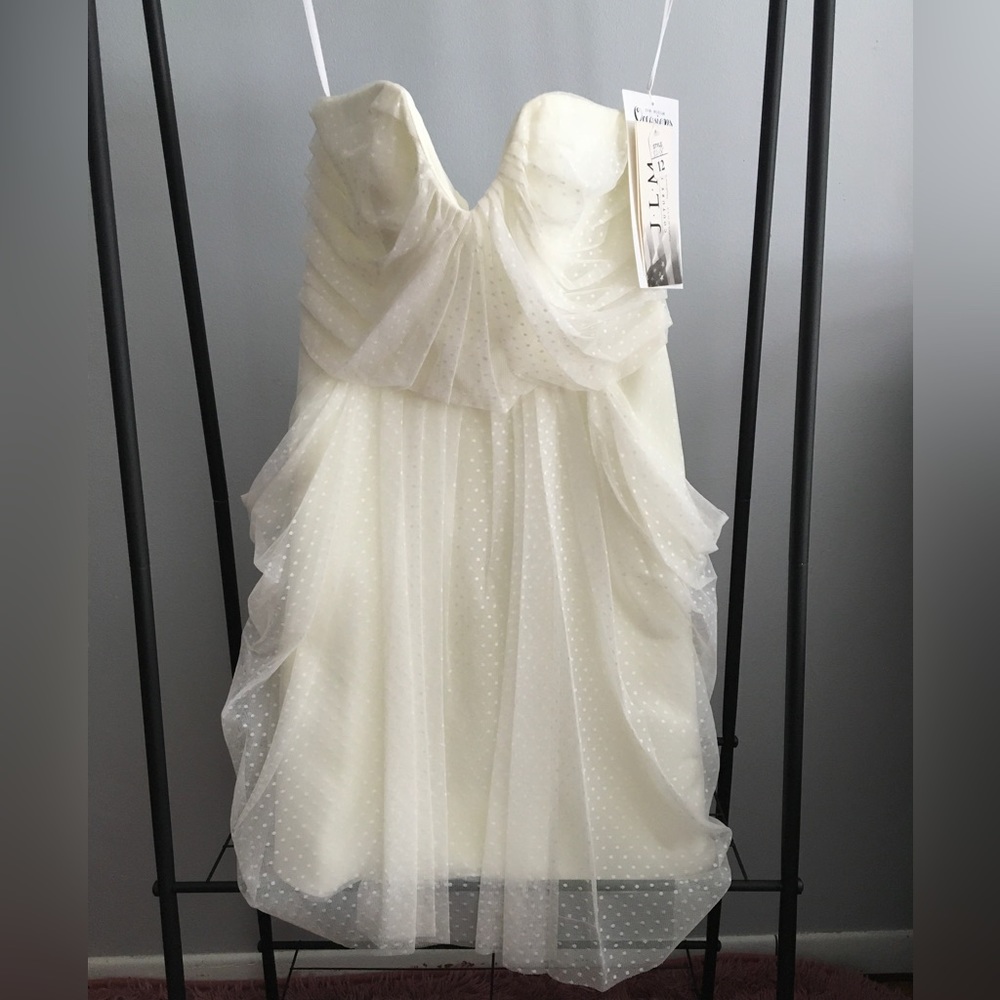 Jim Hjelm Ivory Lace Dress, 12